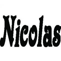 Patron livre plié Nicolas